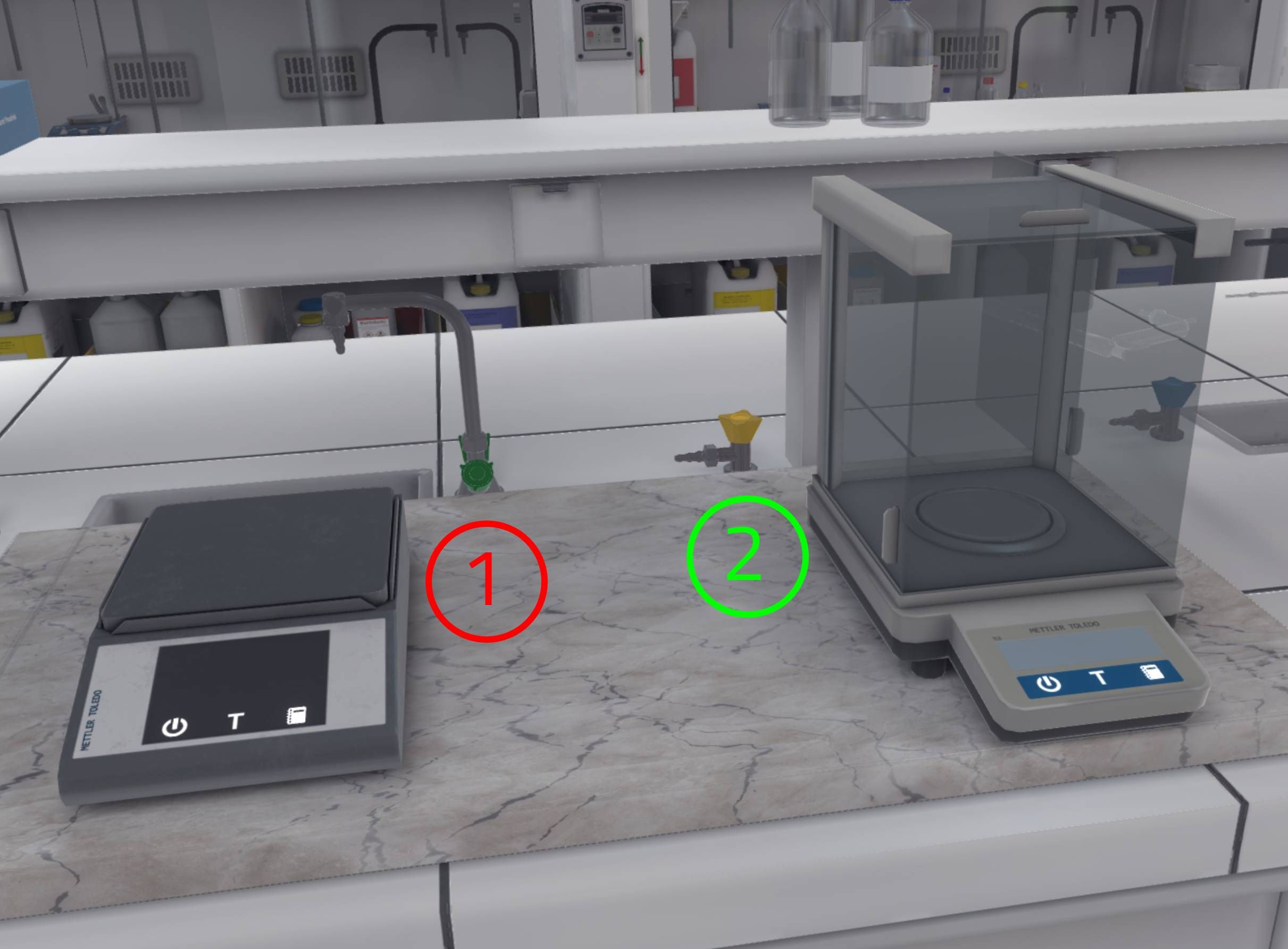 mc manipulation weighing scales