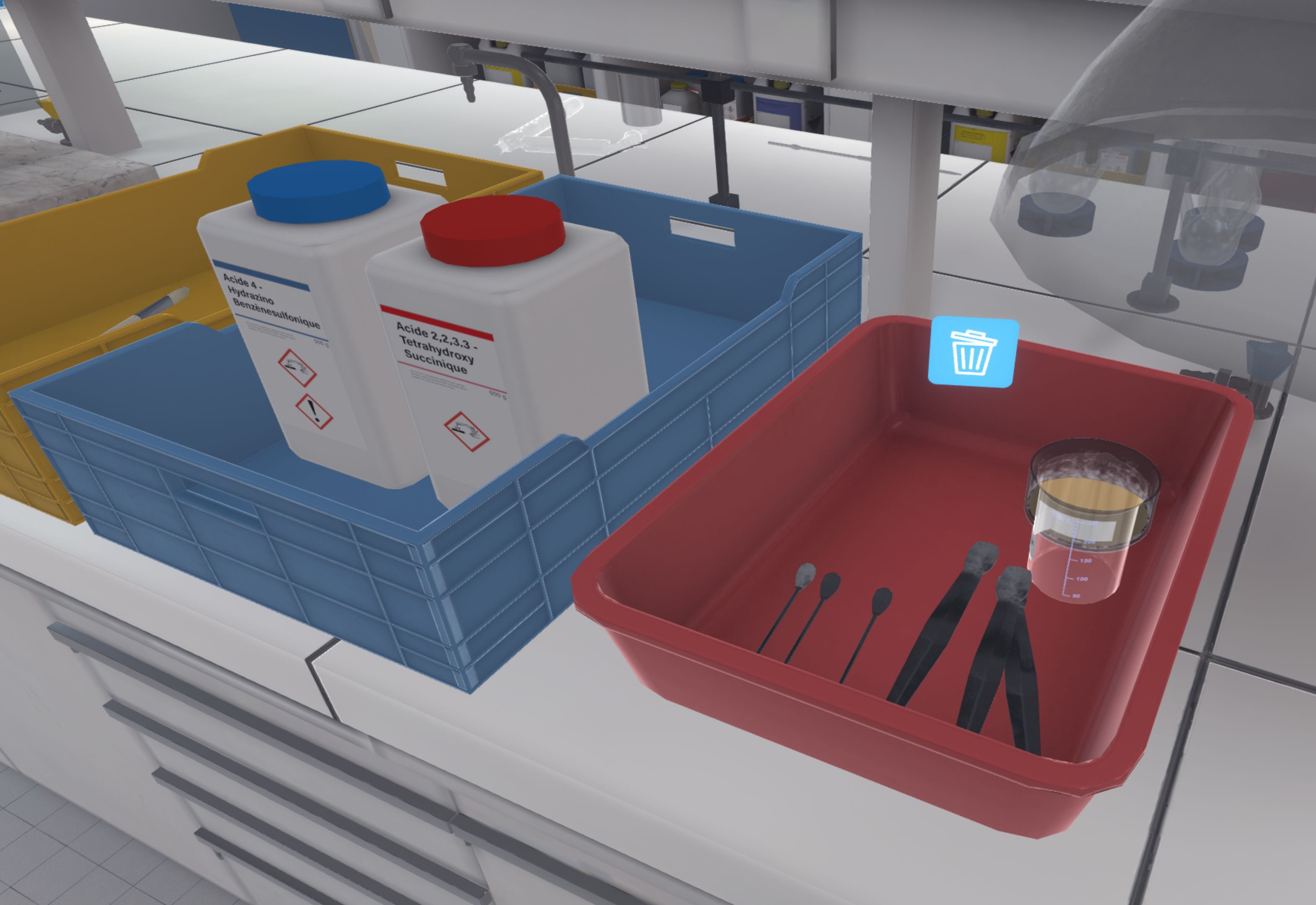 mc manipulation weighing tidy up