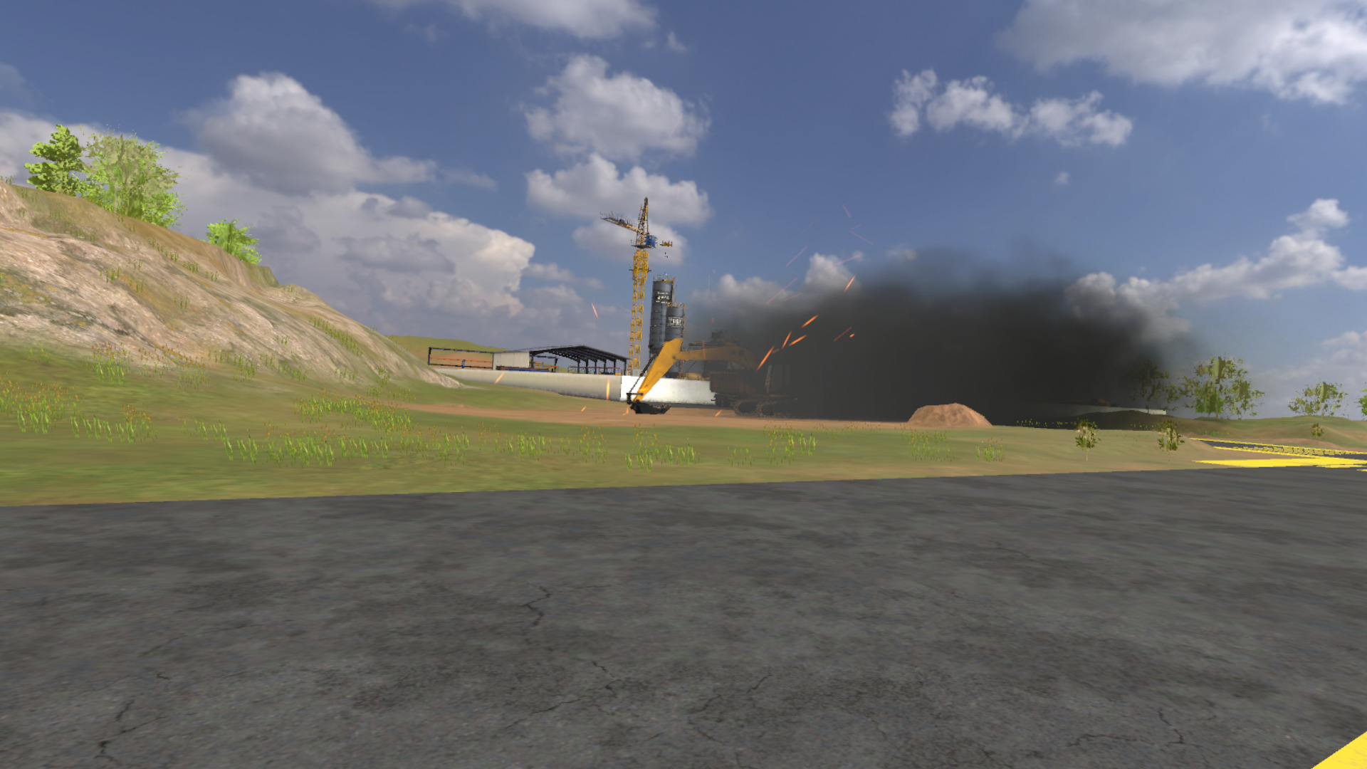 Vue de l’explosion mco security circulation incident