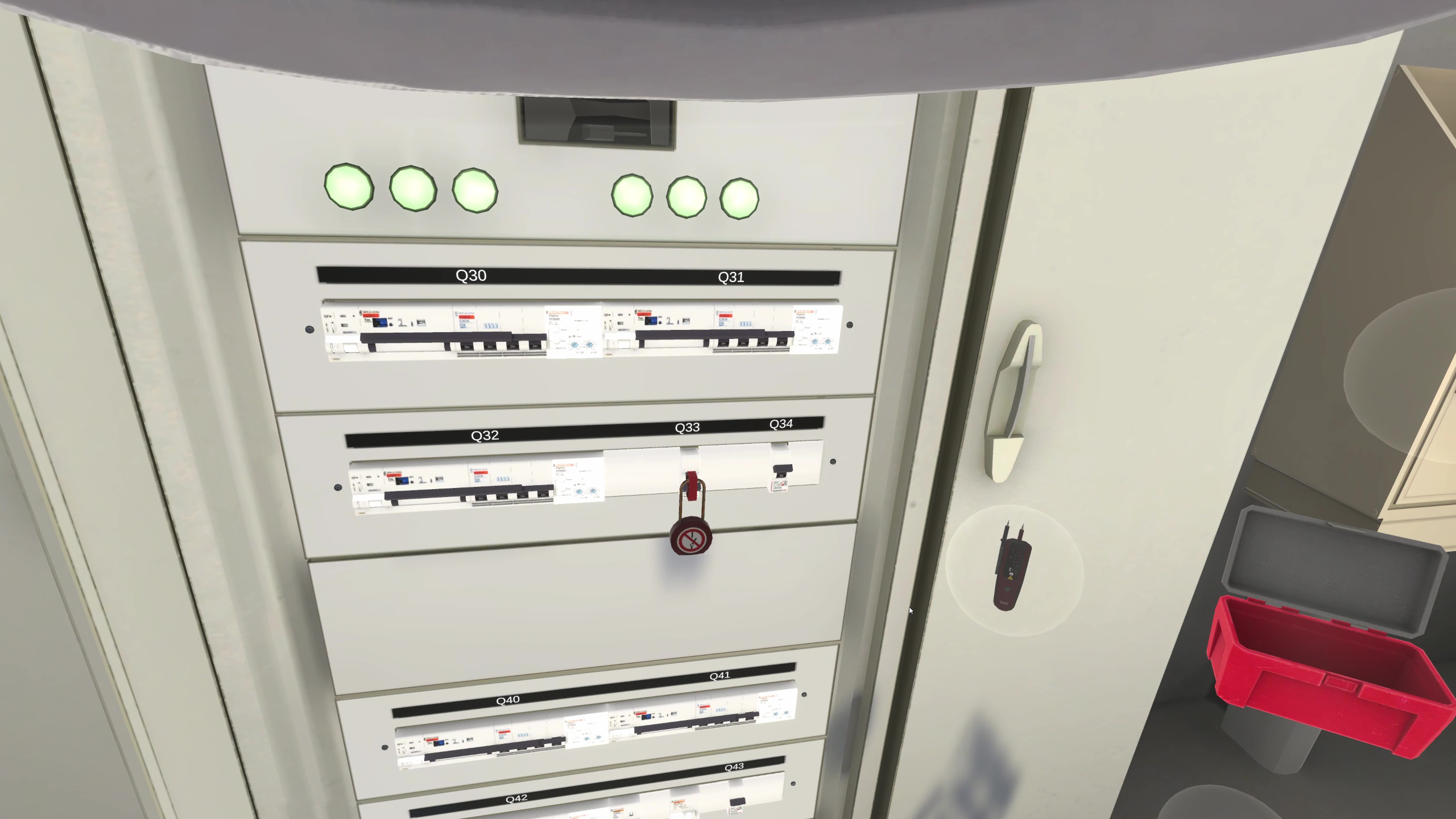 Contacteur consigné mco elec contactor locked