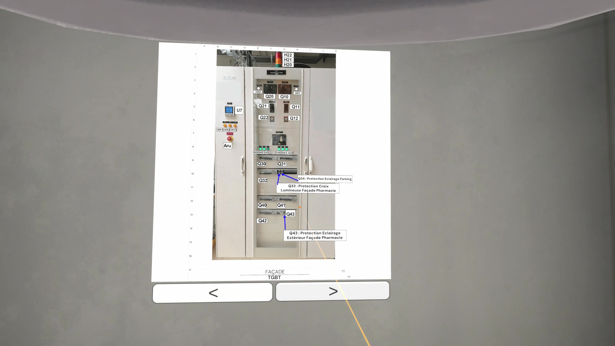 Documentation technique TGBT mco elec schema