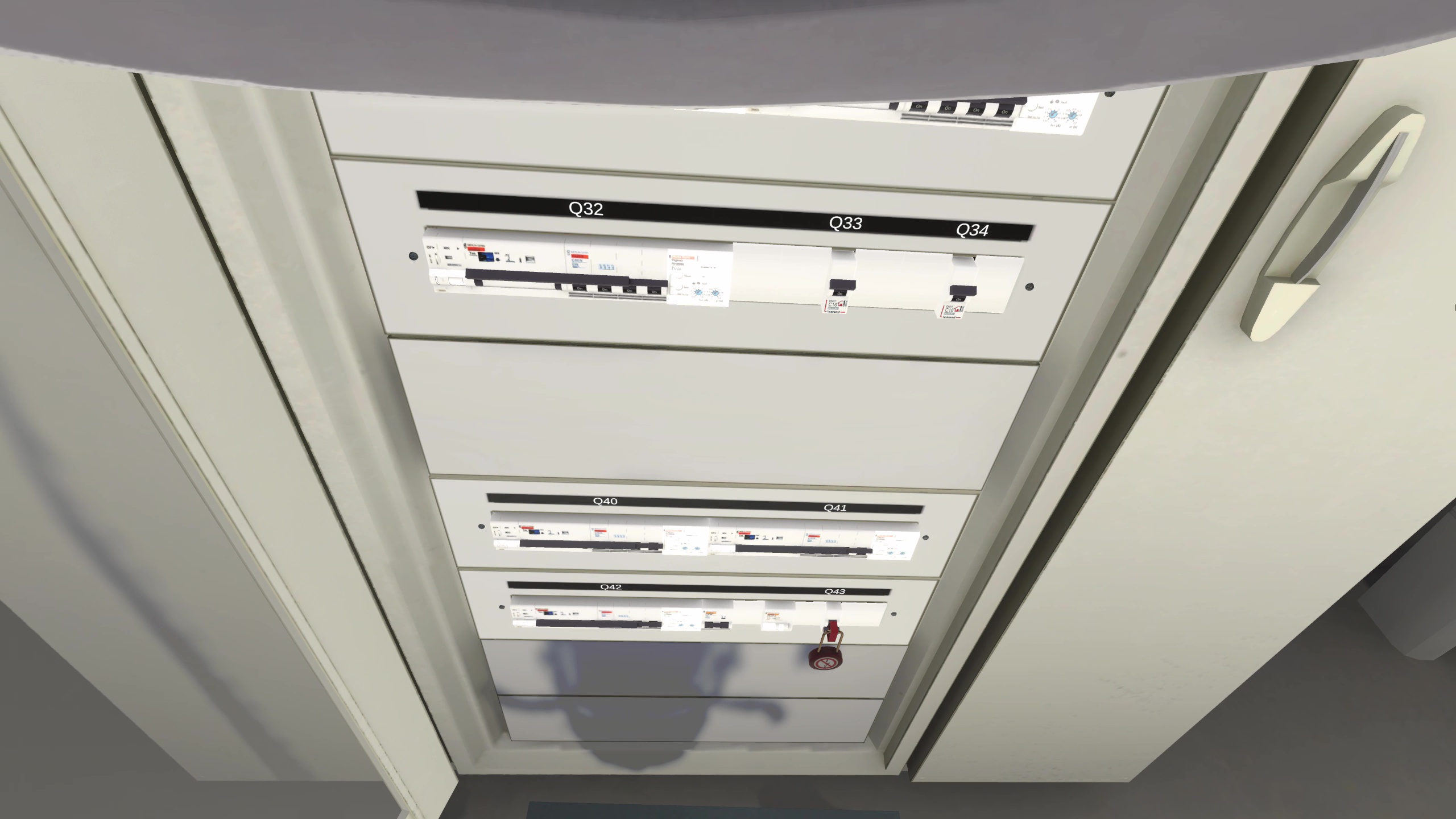 Contacteur consigné mco elec contactor locked