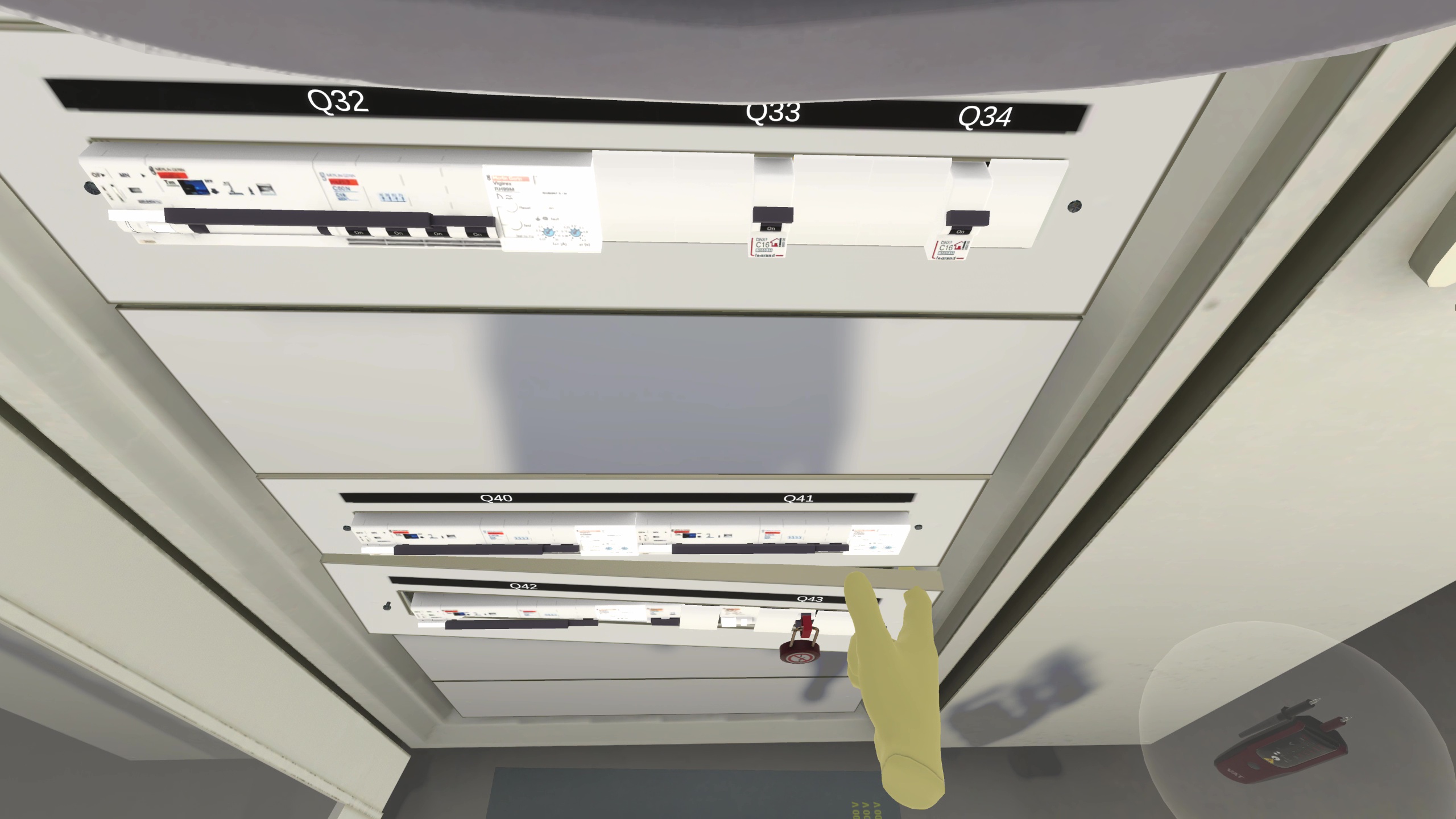 Dévissage du plastron mco elec unscrew plate