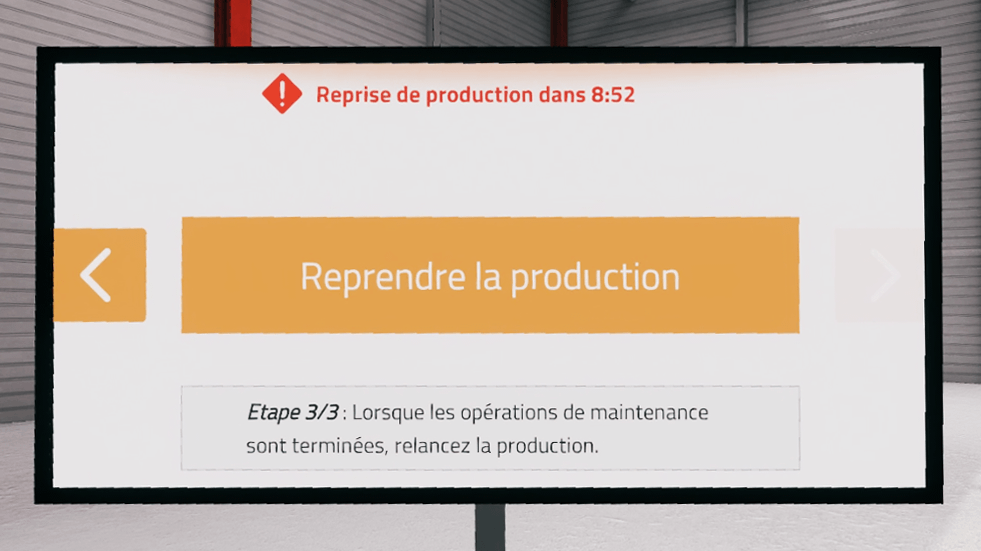 md productionLine screen